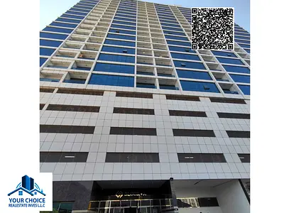 شقة للإيجار مكونة من غرفتي نوم في برج الخليج (Gulf Tower)، مدينة الإمارات، عجمان، الإمارات العربية المتحدة.
