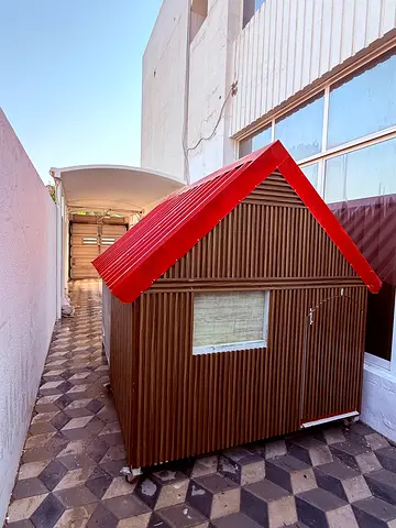 Large Aluminum Pet House for Dogs & Cats – 3m × 2m