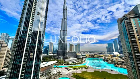 Burj Khalifa View | Fully Furnished | Vacant