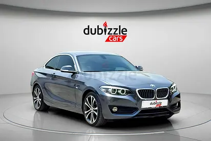AED 908/month | 2018 BMW 2-Series 220i | GCC Specs | Ref#513333