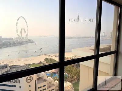 إطلالات على المارينا وشاطئ البحر | شقة من 4 غرف نوم | شمس 4 JBR