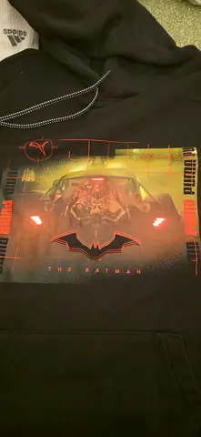 Batman PUMA hoodie with front pockets medium size