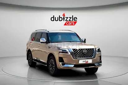 AED 2735/month | 2022 Nissan Patrol SE Platinum City | GCC Specs | Ref#512369