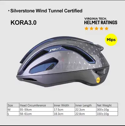 PMT KORA 3.0 Helmet road bike with Mips cycling helmet