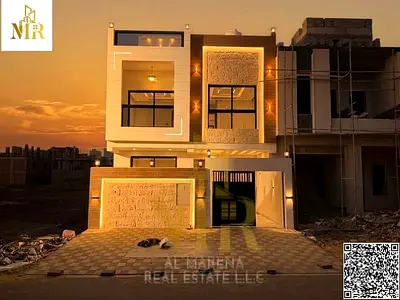 One of the most luxurious villas in Ajman for sale in a prime location, including registration and ownership fees | Bank financing available with flex