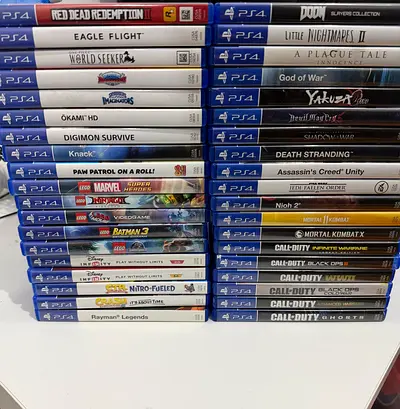 Bundle of PS4 Games - Assorted Titles (40+ cases)