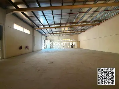 5,000 Sqft Warehouse for Rent 17 KVA 3-Phase Jurf Industrial Area 3, Ajman