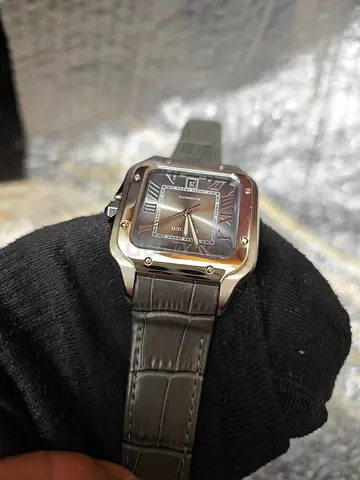 Men watch Cartier
