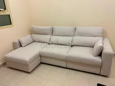 Brand new condition IKEA eskelstuna Lsahpe sofa bed with storage