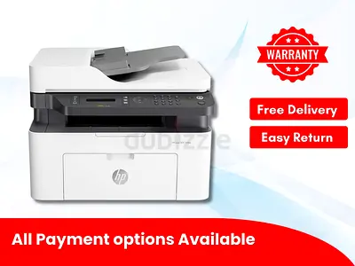 HP Printer - Laser MFP 137fnw | 6 Months Warranty | Minor Used | Free Delivery
