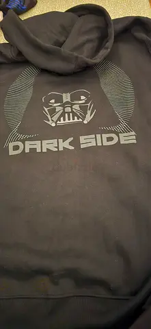 StarWars hoodie with frontzip and pockets XL size