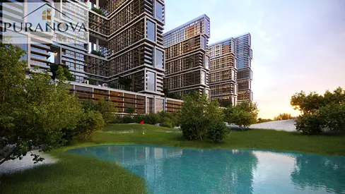 3BR + Maid | High-Floor | Golf, Creek, Lagoon & 360 Skyline Views