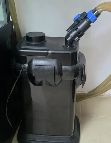 External Canister Aquarium Filter with Hoses - Good Working Condition