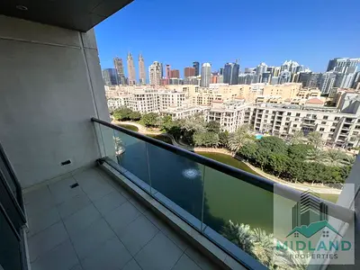 1 Bedroom | Lake Facing | Vacant | Unfurnished | AED 104,000