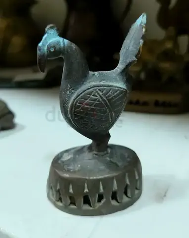 Antique double bird figurine-7cm height
