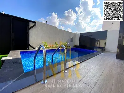 Excellent villa with hotel-style finishing, including electricity, water, and central air conditioning. Freehold ownership for all nationalities.