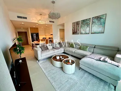 Furnished 2BR | Marina & Partial Water View