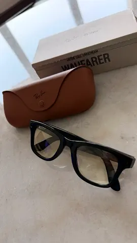 Meta Rayban Wayfarer Camera Sunglasses - S 50 Shiny Black