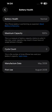 Iphone 15 Pro Max 256GB apple care plus 03/2027.
