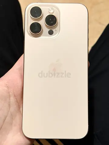 *iPhone 16 Pro Max 256GB - Desert Titanium* - 88% Battery Health - Original Battery - Middle East Ve