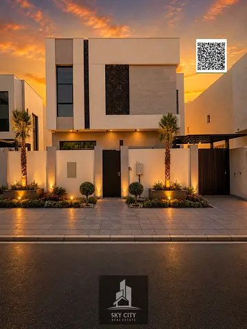 Modern villa for sale in Al Zahia area