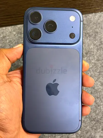 iPhone 17 Pro - Blue, Perfect Condition, 256GB (with 2 cases+extra protector)  + 1 Year Apple Care+