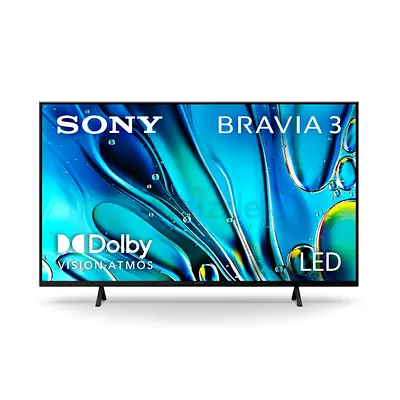 Sony 50 inch TV Bravia 3 Android Smart TV - 4K, 50S30