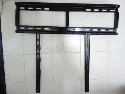 Universal flat panel TV wall mount bracket - slim fixed, fits 32-55"