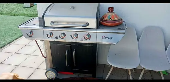 Smagic 4-Burner Outdoor Gas BBQ Grill