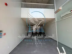 Showroom for Rent Industrial Area 13, Sharjah Total Area: 2,500 sq. ft. Spacious Mezzanine 2 Spaciou