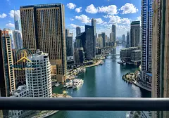 High Floor | Marina & Water Views | Elegant 1BR