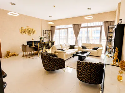 Furnished 2BR Apartment | Premium Furniture | City View Living