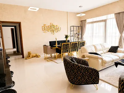 Furnished 2BR Apartment | Croesus Majan | City View Living