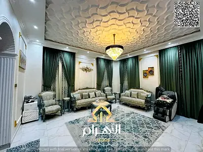 فيلا جاهزة للسكن بأعلى معايير الجودة شامل المياه والكهرباء والمكيفات والاثاث وقريبة من الطرق الرئيسية