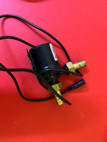 12V Small Water Pump with Brass Hose Fittings
