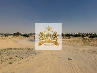 Residential land for sale in Al Hooshi, Sharjah | Installments up to 3 years | Freehold for Arabs | Down payment only AED 130,000 | Lowest price per s