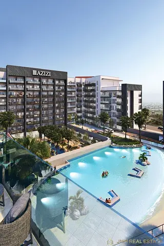 Furnished 2BR | Azizi Beach Oasis 2 | Dubai Studio City