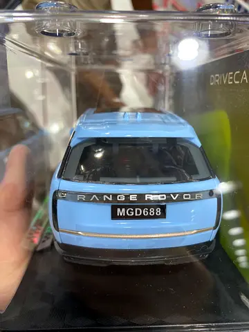 Die-cast Range Rover toy car (light blue) - Brand New