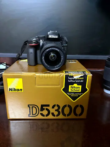 Nikon D5300 DSLR with 18-55mm kit lens