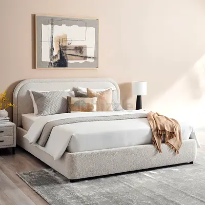 New style Queen size bed with medical mattress storage bed Queen bed Strong bed