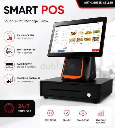 Retail Store Digital Counter Setup | POS Cashier machine with software