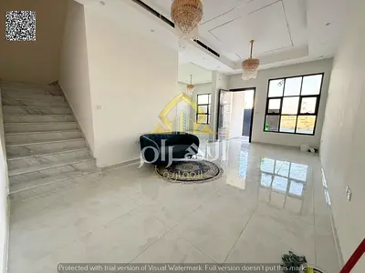 Luxury villa for sale in Al Yasmin - behind Al Hamidiya Park - fully centralized air conditioning - price includes registration fees