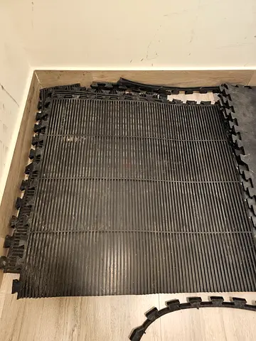 Interlocking Rubber Gym Floor matts  - Heavy Duty (Set) 10 piece
