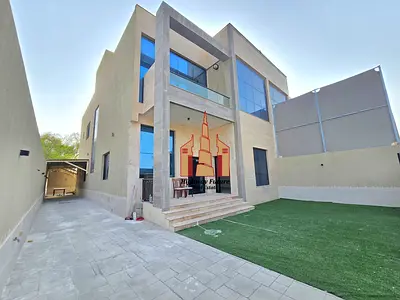 Like brand new luxury 5 bedroom villa hall Majlis Maid room balcony parking wardrobes central ac 13