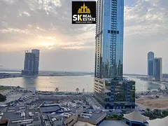 SEA VIEW LUXURIOUS 2 BHK / BALCONY AND WARDROBE / PARKING FREE / 50K IN 6 CHEQUES / VERY NEAR DUBAI