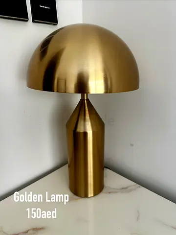 Gold Table Lamp