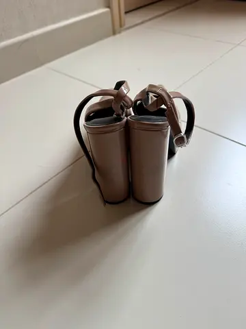 Charles & Keith, Nude high heels shoes, size 37, NEW