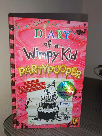Diary of a Wimpy Kid: Partypooper by Jeff Kinney (Hardcover)