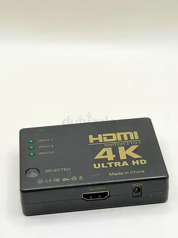 3-Port to 1-Port 4K Ultra HD HDMI Switch