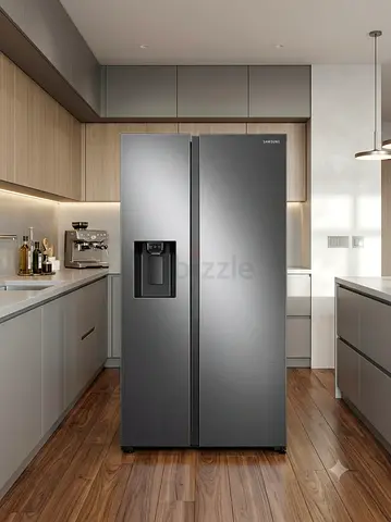 Samsung Side-by-Side Fridge Freezer – New Model | Slightly Used | Ice Maker & Water Dispenser
